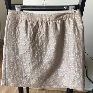LOFT Metallic Skirt